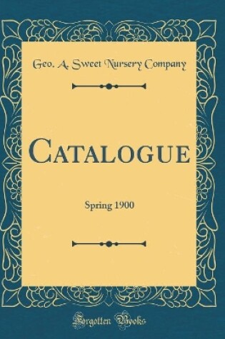 Cover of Catalogue