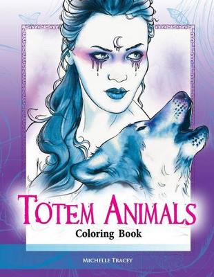 Book cover for Totem Animals Coloring Book