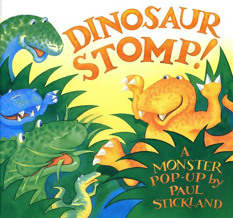 Book cover for Dinosaur Stomp!