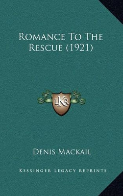 Book cover for Romance to the Rescue (1921)