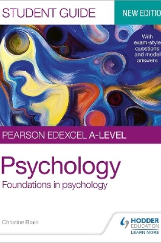 Cover of Pearson Edexcel A-level Psychology Student Guide 1: Foundations in psychology