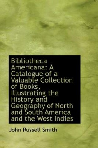 Cover of Bibliotheca Americana