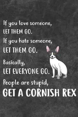 Book cover for Get A Cornish Rex Notebook Journal