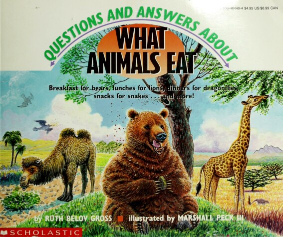 Book cover for Questions and Answers about What Animals Eat