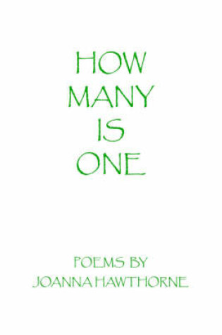 Cover of How Many Is One