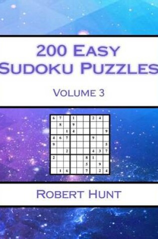 Cover of 200 Easy Sudoku Puzzles Volume 3