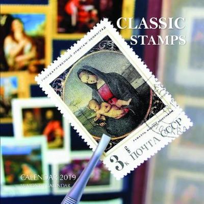 Book cover for Classic Stamps Calendar 2019