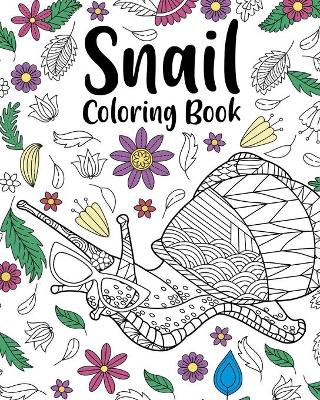 Book cover for Snail Coloring Book