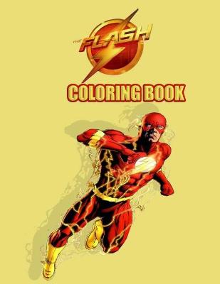 Book cover for The Flash Coloring Book