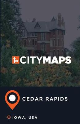 Book cover for City Maps Cedar Rapids Iowa, USA