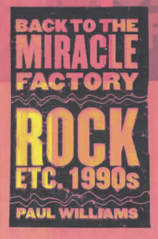 Cover of Back to the Miracle Factory