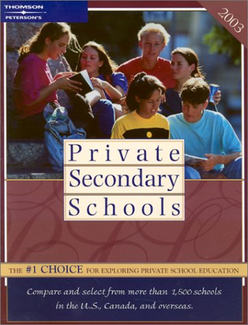 Book cover for Private Secondary Schools 2002