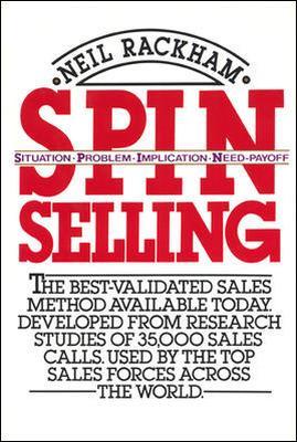 Book cover for SPIN Selling
