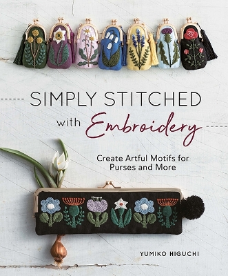 Book cover for Simply Stitched with Embroidery