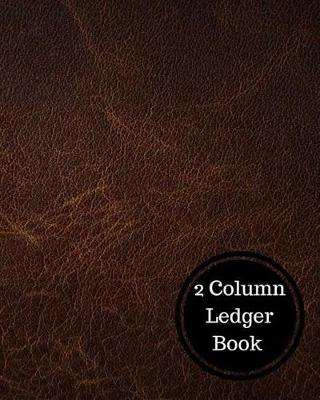 Book cover for 2 Column Ledger Book