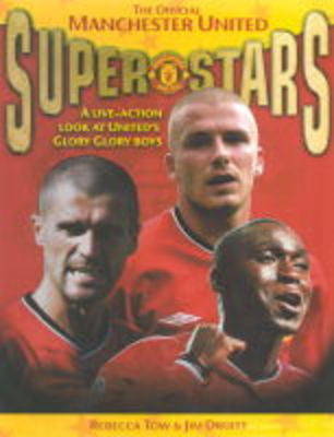 Book cover for The Official Manchester United Superstars