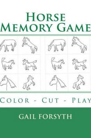 Cover of Horse Memory Game