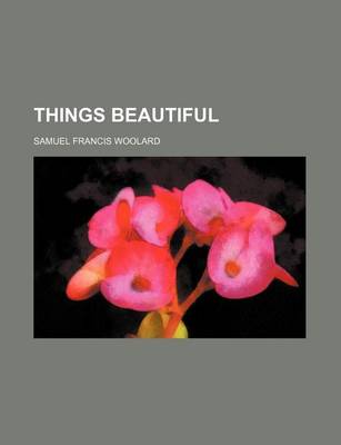 Book cover for Things Beautiful