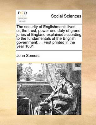 Book cover for The security of Englishmen's lives