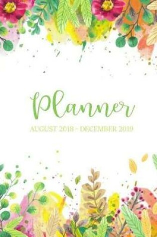 Cover of Planner August 2018-December 2019