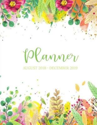 Cover of Planner August 2018-December 2019