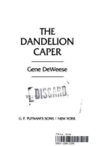 Cover of The Dandelion Caper
