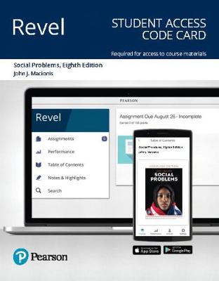 Book cover for Revel for Social Problems -- Access Card