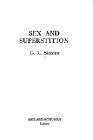 Cover of Sex and Superstition