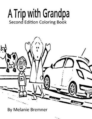 Book cover for A Trip with Grandpa Second Edition Coloring Book