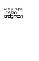 Book cover for Helen Creighton