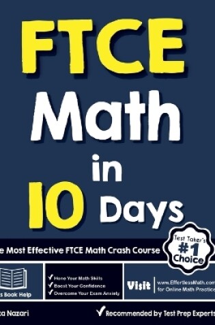Cover of FTCE Math in 10 Days