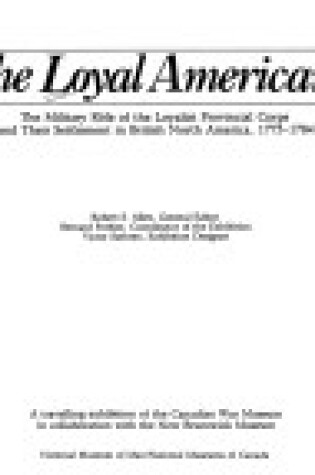 Cover of The Loyal Americans