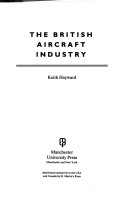 Book cover for The British Aircraft Industry