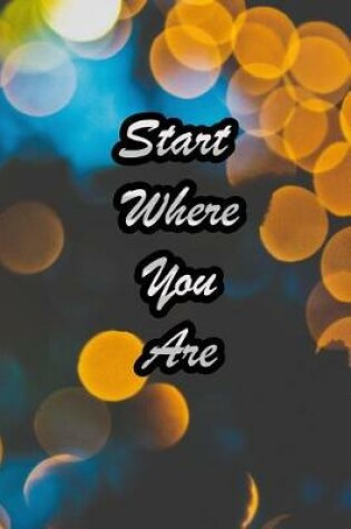 Cover of Start Where You Are