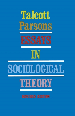 Book cover for Essays in Sociological Theory