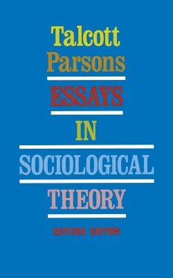 Book cover for Essays in Sociological Theory