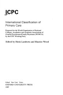 Cover of International Classification of Primary Care