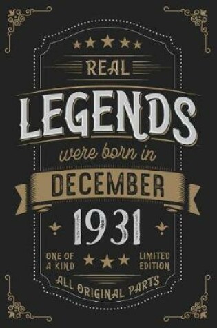 Cover of Real Legends were born n Dezember 1931