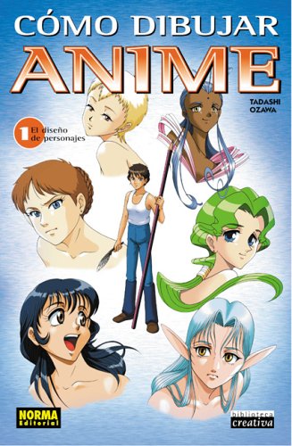 Book cover for Como Dibujar Anime, Vol. 1: El Diseno de Personajes