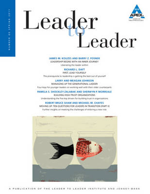 Book cover for Leader to Leader (LTL), Volume 60, Spring 2011