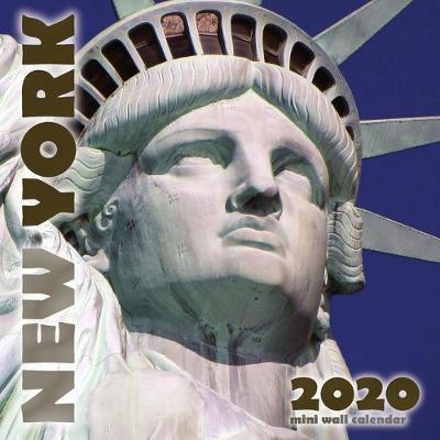 Book cover for New York 2020 Mini Wall Calendar