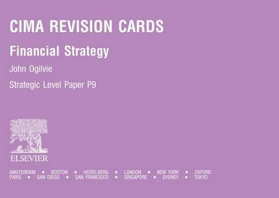 Book cover for Cima Revision Cards: Financial Strategy