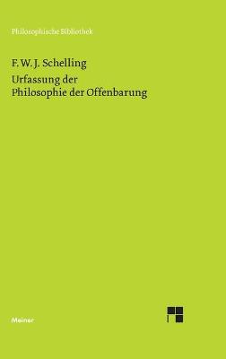 Book cover for Urfassung der Philosophie der Offenbarung