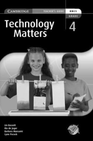 Cover of Technology Matters Grade 4 Teachers Guide