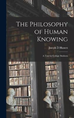 Cover of The Philosophy of Human Knowing