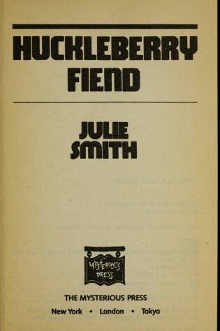 Cover of Huckleberry Fiend