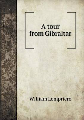 Book cover for A tour from Gibraltar