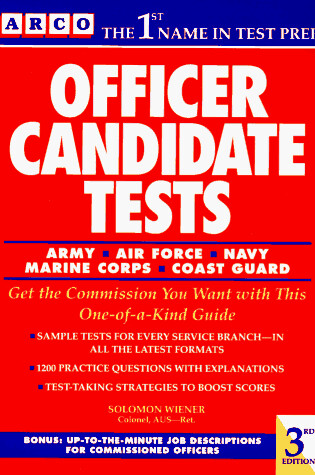 Cover of Officer Candidate Tests