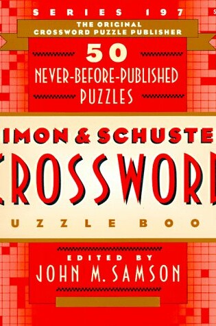 Cover of Simon & Schuster Crosswords #