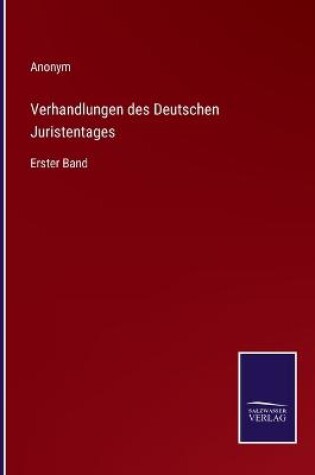 Cover of Verhandlungen des Deutschen Juristentages